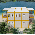 Casa de contenedores de doble pisos resistente a los huracanes